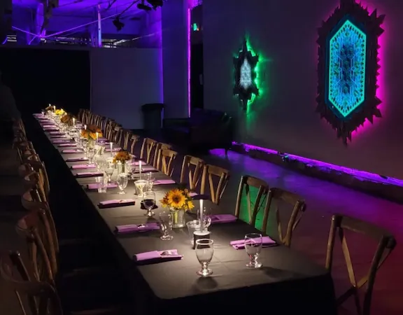 Catering spread prepared by Dine with Roilty for a Denver event